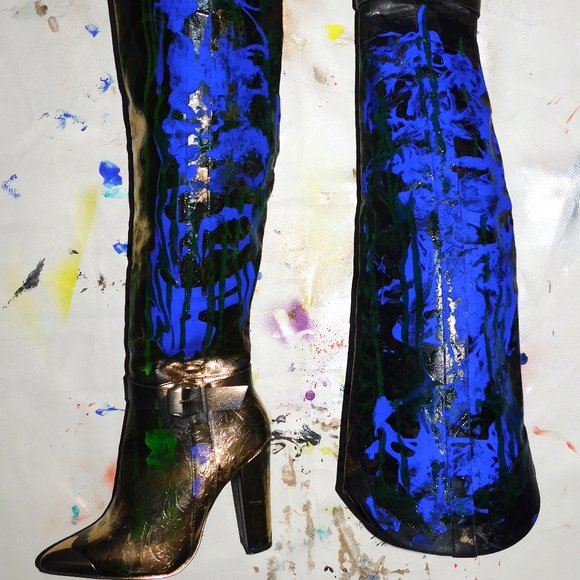 The Halle Over The Knee Boot 6 - Picture 3 of 12